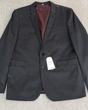 EXPRESS Men s Extra Slim Fit Gray Blazer Jacket Size 44R NWT