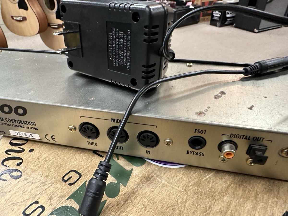 Zoom Rfx-2000 Digital Reverb Multi Effects 1u Rack Unit for sale