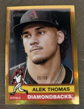 2025 Topps Heritage High Number - Alek Thomas Diamondbacks - #588 Chrome /50