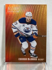 2025-26 Upper Deck Allure - Connor McDavid Color Flow Red-Orange #CF-30 Oilers