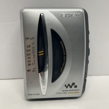 SONY Walkman WM-FX195 Cassette Player AM/FM Radio New Belt Works Cleaned