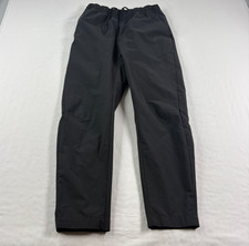 Nike Pants Mens Medium Black Club Woven Tapered Athleisure Track Stretch