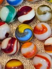 30 Akro Agate Corkscrews.   Multi colors,  Circa 1920-1950.  Lot 0071 — photo 7