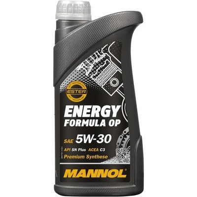1 LITER 5W-30 MOTORÖL MANNOL FORMULA OP 5W30 ÖL DEXOS2 ACEA C2 C3 API SN SM CF