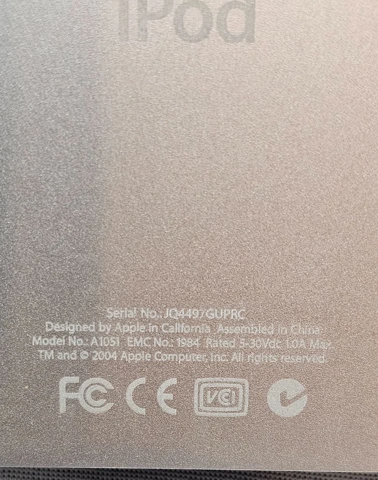 RARE PEPSI LOGO Apple iPod Mini - Model A1051 - 4GB - USED/WORKS - Image 4 of 4