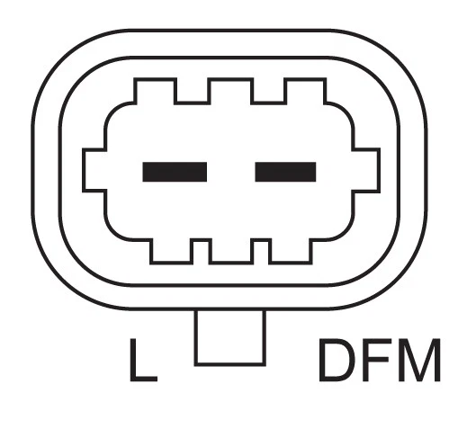 ALTERNATOR 0 986 083 580 FOR VAUXHALL CORSA/Mk/III/VAN CORSAVAN OPEL 3cyl 1.4L - Image 3 of 4