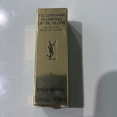 2025 YSL Loveshine Plumping LIP OIL GLOSS (5 - California Sunshine) 0,2oz/6ml NEU