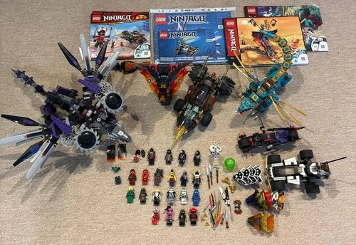 lego ninjago konvolut (70725, 70669, 70674, 71746)