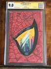 AMAZING SPIDER-MAN #25 CGC 9.0 SS Blank Cover SIGN & FULL SKETCH by Kyle Willis