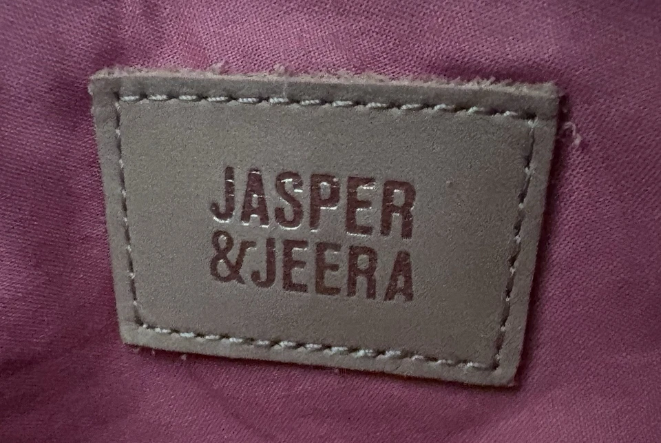 Bolso Bandolera/Cartera Circular JASPER & JEERA Negro/Gris Flor Cosida con Lentejuelas Foto 4 de 4