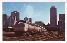Canadian Pacific GE E 8 No. 1802 Leaves Windsor Station, Montreal for QC RR PC