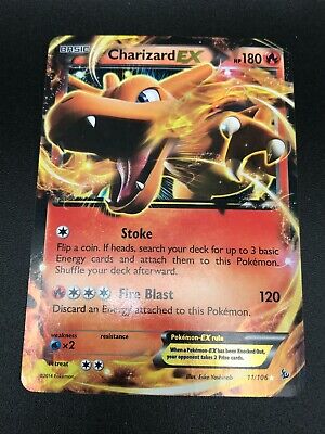 Pokémon tcg: Charizard ex (12/106) - XY2 Flash de Fogo em Promoção na  Americanas