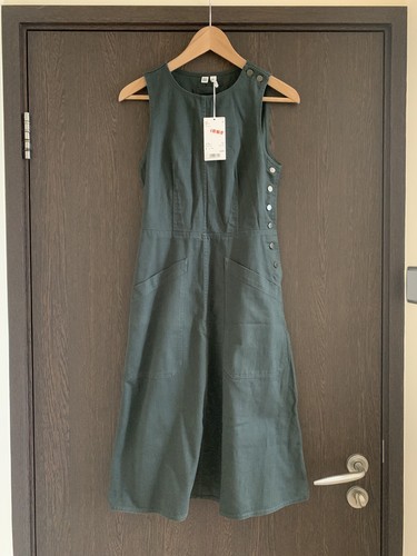 Uniqlo U Women Denim Sleeveless Dress 