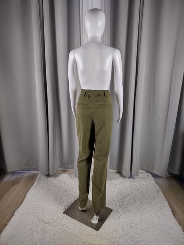 Pantalone chino donna A New Day leggero elastico in vita verde oliva taglia 10R (nuovo con etichette) - Foto 3 di 12