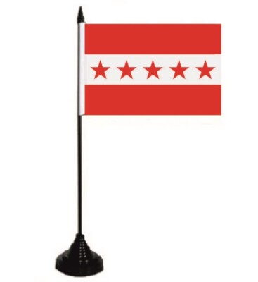 Tischflagge Les Bons Villers Tischfahne Fahne Flagge 10 x 15 cm 