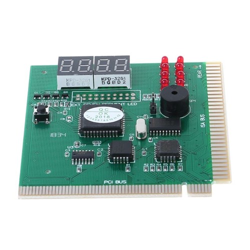 For 4Digit PC Computer Diagnostic Card Motherboard Mainboard POST Tester PCI ISA - Afbeelding 4 van 8
