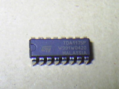 ST TDA1175P DIP-16 LOW-NOISE VERTICAL DEFLECTION SYSTEM