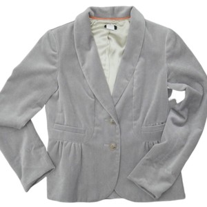 grey velvet jacket ladies