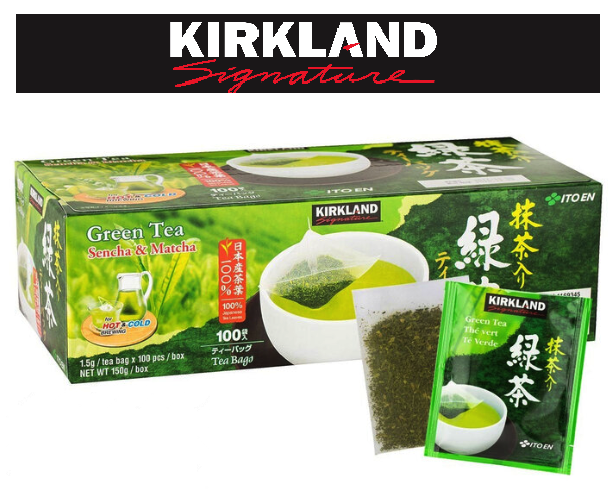 Kirkland Signature Japanese Matcha Green Tea | Blend of Sencha