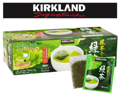 Kirkland Signature Japanese Matcha Green Tea | Blend of Sencha