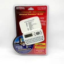 Ectaco Electronic Translator New in the Blister Pack ML350 10-Language Dictionar