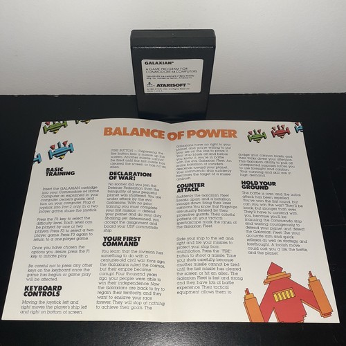 1983 Galaxian - Commodore 64 - by Atarisoft - CIB with Manual and Inserts - Picture 6 of 14