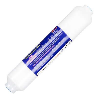 Gondzik 2,5'' Inline Sedimentfilter Filter 1/4'' IG PP F-K33-PP Clean Pure