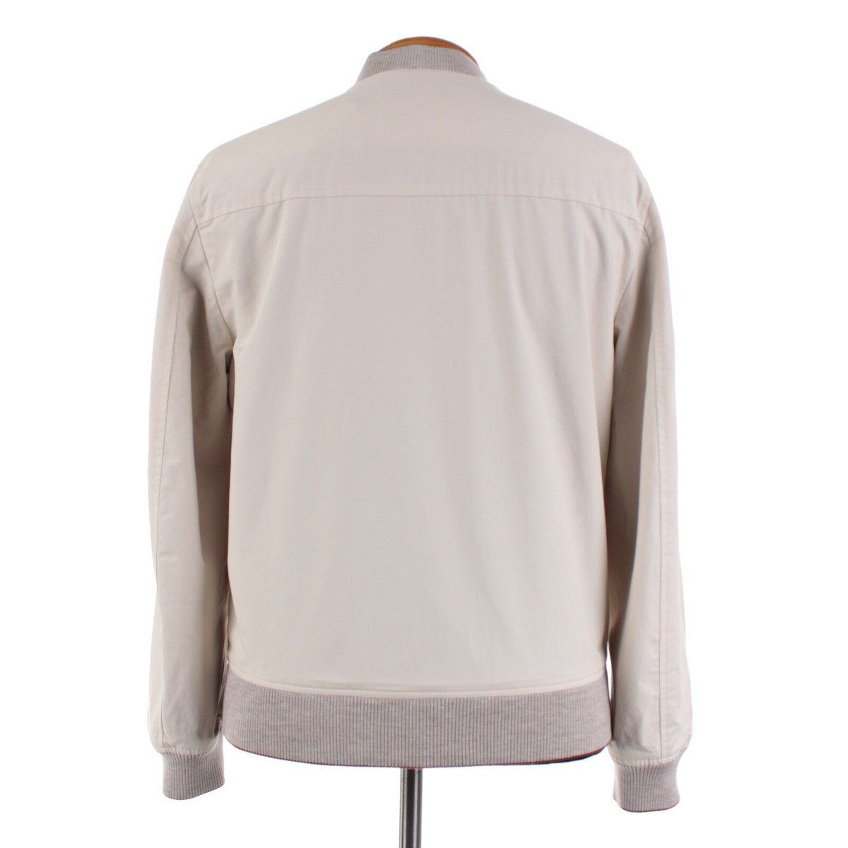 ジャケット・アウター luciano barbera silk linen zipup blouson Luciano Barbera NWD Cotton Blend Bomber Jacket Size 50 (M US