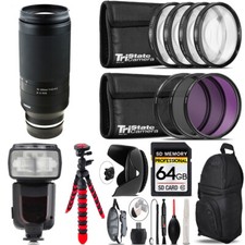 Tamron 70-300mm f/4.5-6.3 Di III RXD Lens Z 7 Piece Filter -64GB Kit