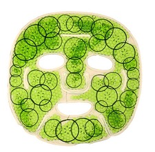 Face Gel Ice Pack Cooling Mask Pain Headache Relief Skincare  Pillow Headache UK