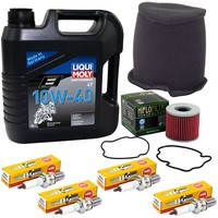 Wartung FüR Suzuki GSX 750 EF ES 1983-87 Set 4L ÖL Luftfilter ÖLfilter ZüNdkerze