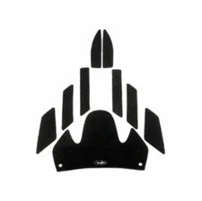 Polaris Hurricane 96-97 Elite Traction Mats Foot Pad w PSA BlackTip