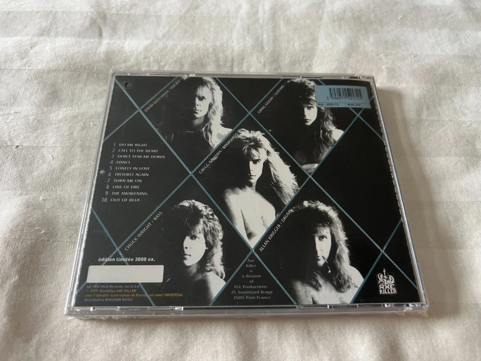 Giuffria S/T CD 1999 Axe Killer Limited Import Remaster 80s Hair Metal OOP RARE Foto 2 de 2