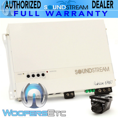 SOUNDSTREAM MR1.2000D MONOBLOCK 2000W SUBWOOFERS SPEAKERS MARINE BOAT AMPLIFIER