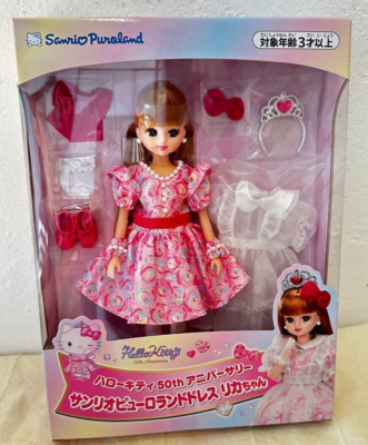 その他 Hello Kitty50Anniversary Premium LiccA Hello Kitty 50th Anniversary Premium Licca-chan Doll Figure