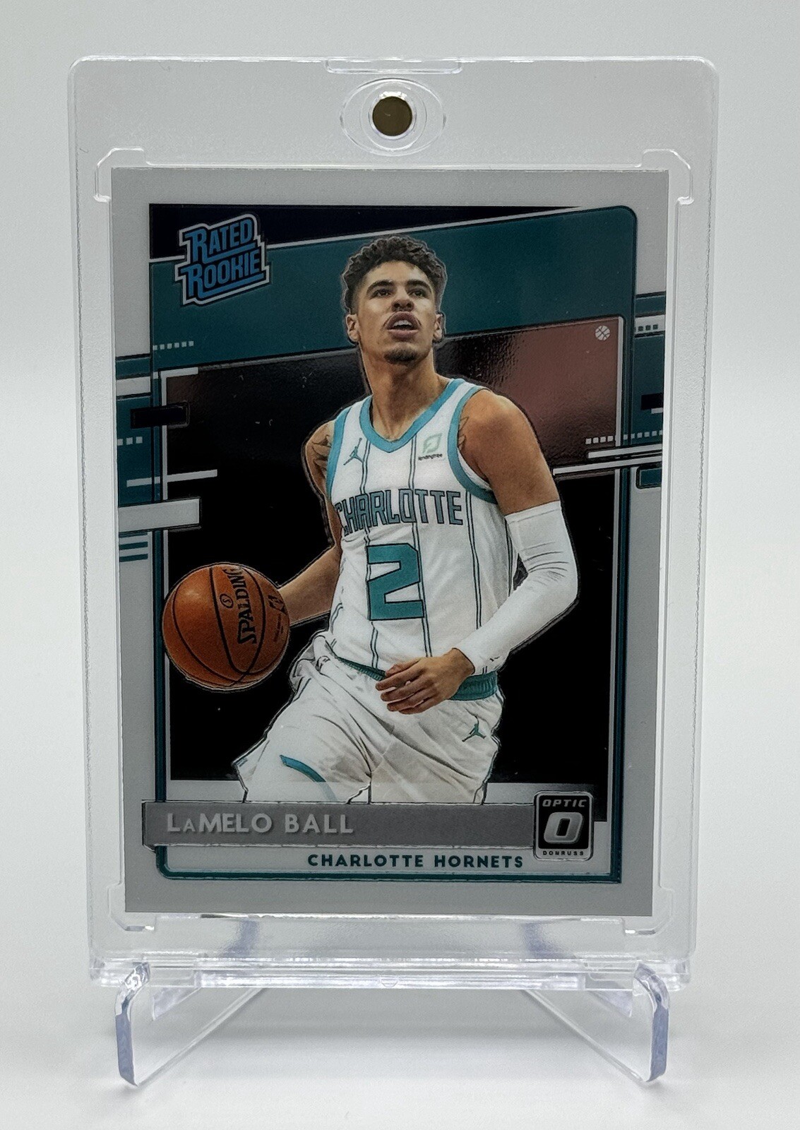 Lamelo Ball ROOKIE: 2020-21 Panini Donruss Optic Rated Rookie #153
