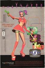 Sega Dreamcast Space Channel 5 Print Advert L...