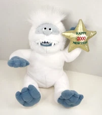 Rudolph Misfit Bumble Abominable Snow Monster Plush W Star 8" Stuffins 2000