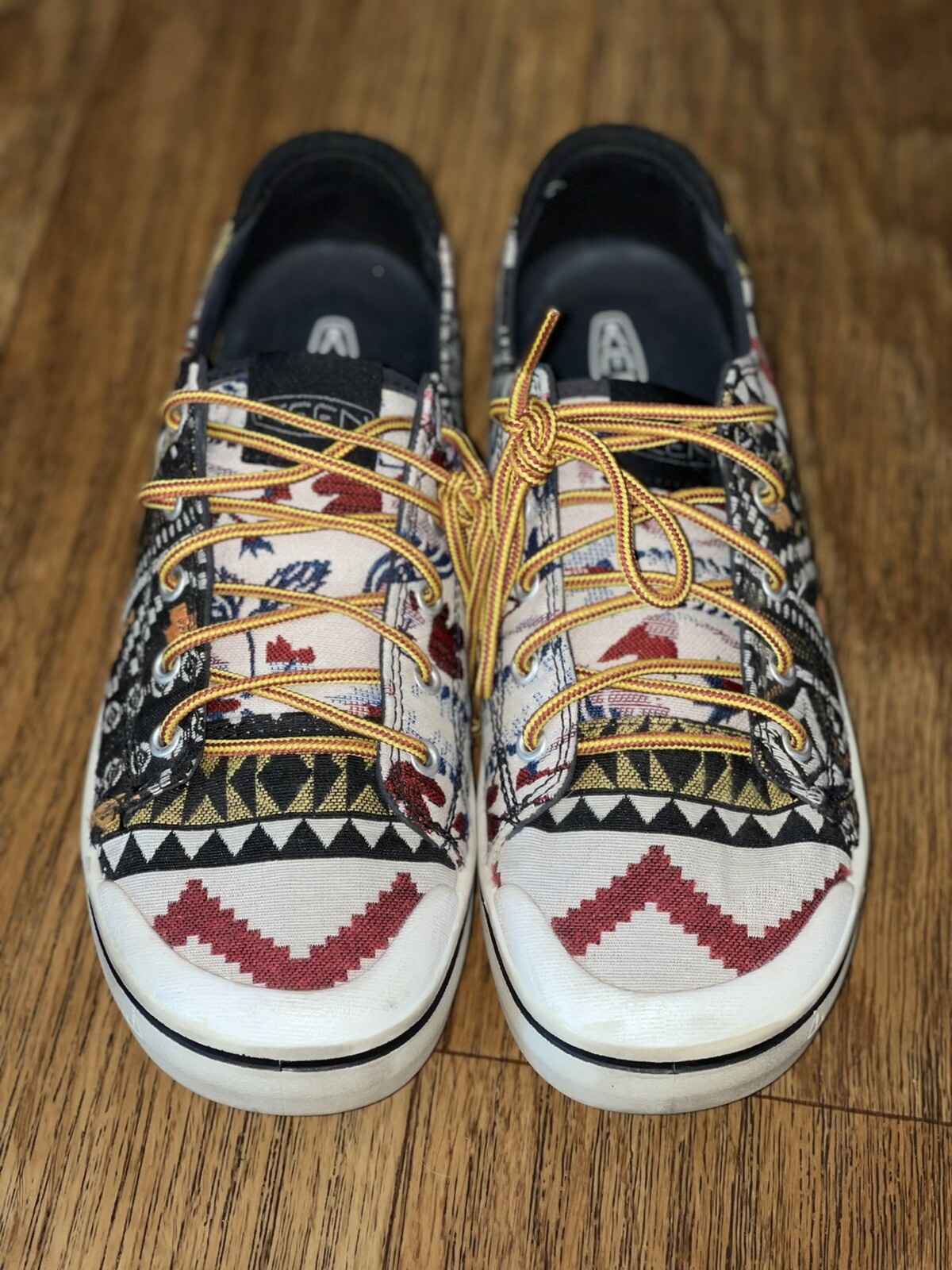 Scarpe basse Keen donna Elsa IV 1023158 Aztec stringate taglia 10