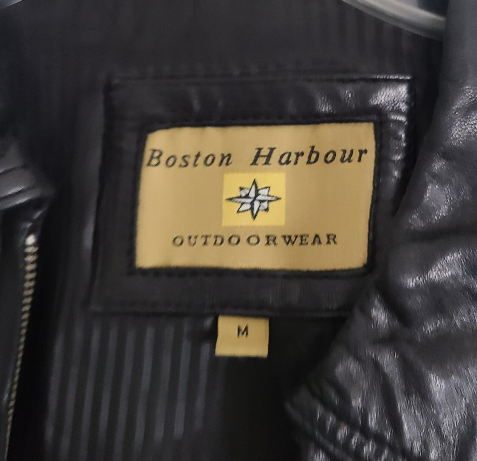 Clothing, Jacket, Leather Flight Jacket, Boston H… - image 2
