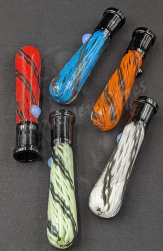 Pipe per tabacco in vetro 4" - Vetro X-Large One Hitter 1C - Foto 3 di 4