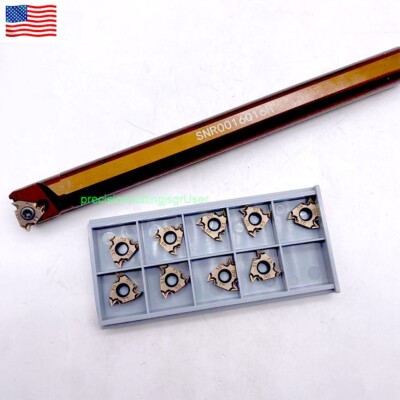 5/8 Lathe Threading Tool SNR0016Q16H Serrated Threading Inserts AG60 0.5-3.0