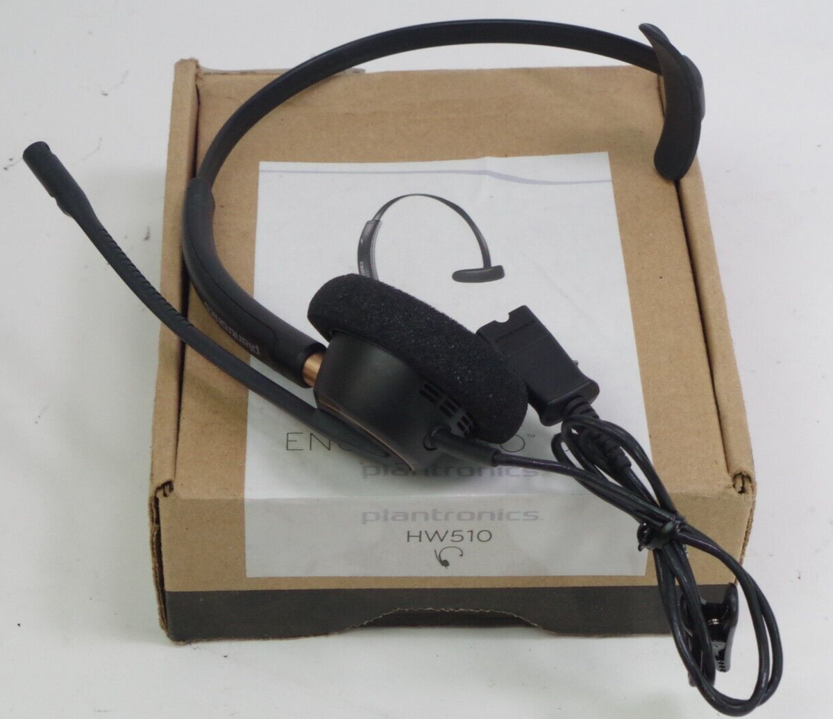 Plantronics Encore Pro HW510 Headset with Adapter Cable | eBay