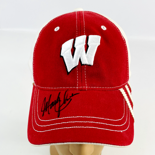 Wisconsin Badgers Adidas Fitted Hat 