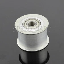 Smooth Idler Pulley With bore 12mm Bearing For wide 27mm HTD5M HTD8M Timing belt