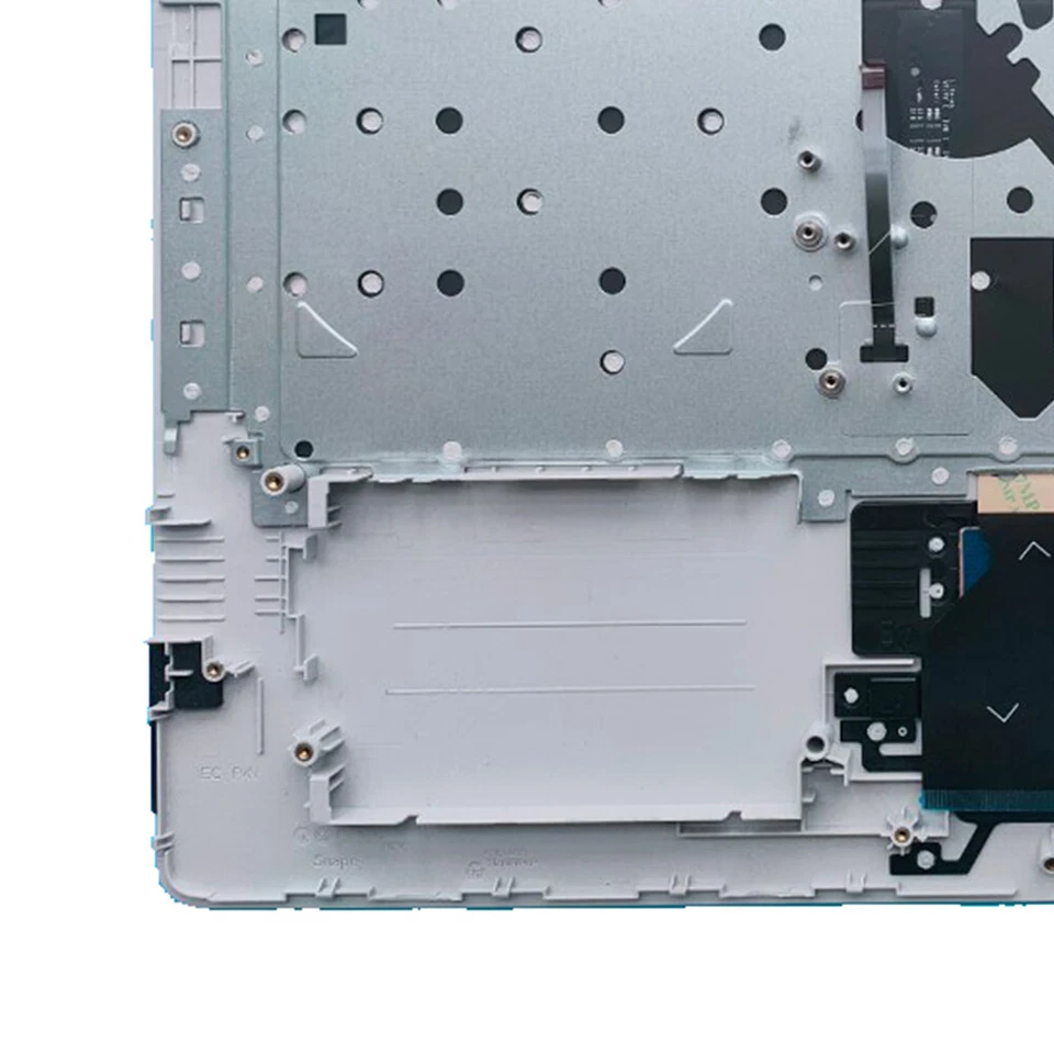 NUEVO Teclado con reposamanos retroiluminado y panel táctil plateado para HP 17BY 17-BY 17-CA Foto 3 de 4