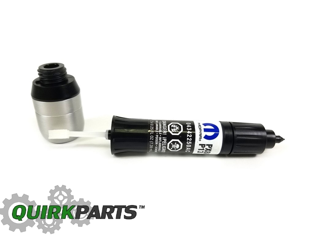 19602006 Plymouth Chrysler Jeep Dodge TOUCHUP Paint Black Clear Coat
