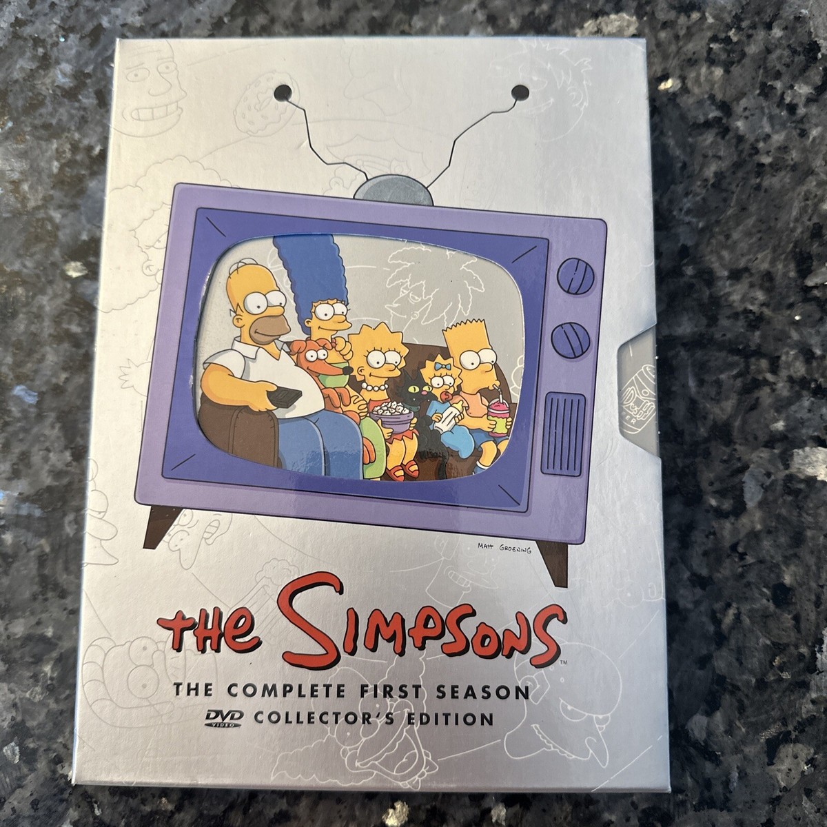The Simpsons Complete First Season DVD, 2001, 3-Disc Set