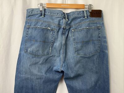 Polo Ralph Lauren Vintage 67 Denim Blue Jeans Size 38x30 | eBay