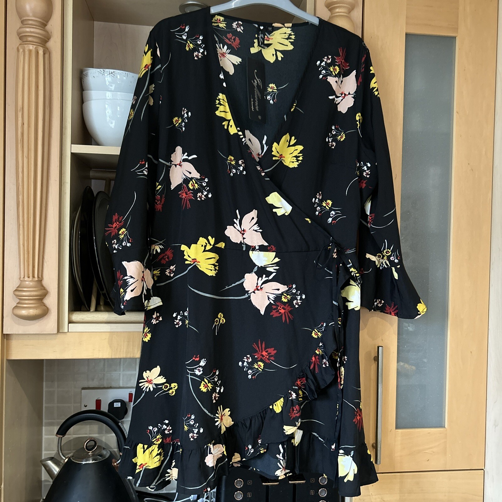 Ladies Ditsy Tea Dress Size 20 BNWT eBay